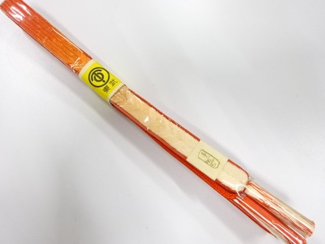 未使用品　正絹　手組帯締め
